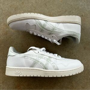 ASICS Japan S White Pure Aqua Floral Sneakers Women’s Size 10.5 Rare